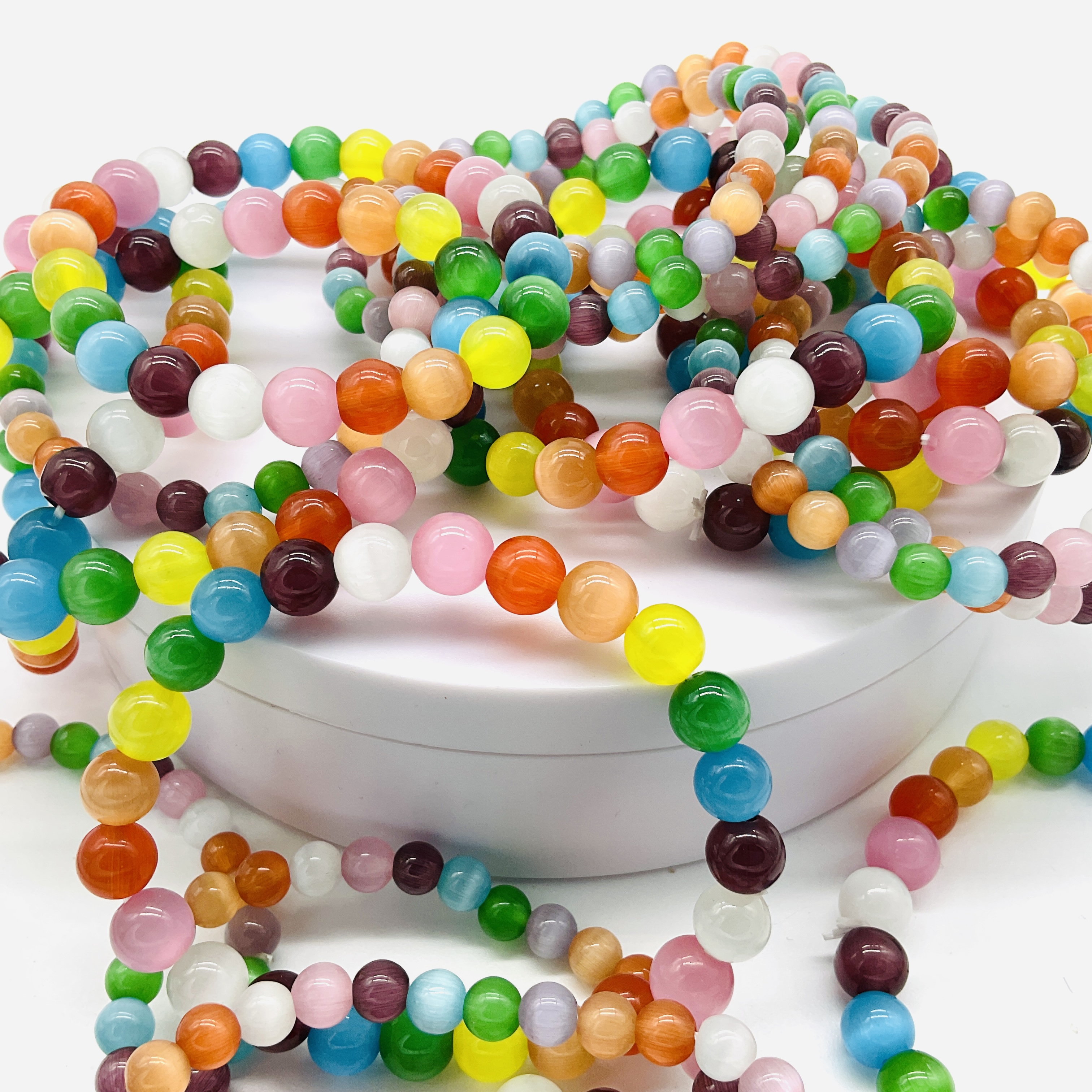 Selenit aura náramek