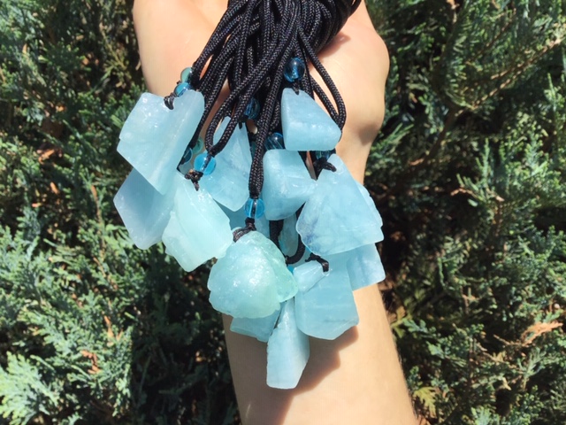 Akvamarín přívěsek