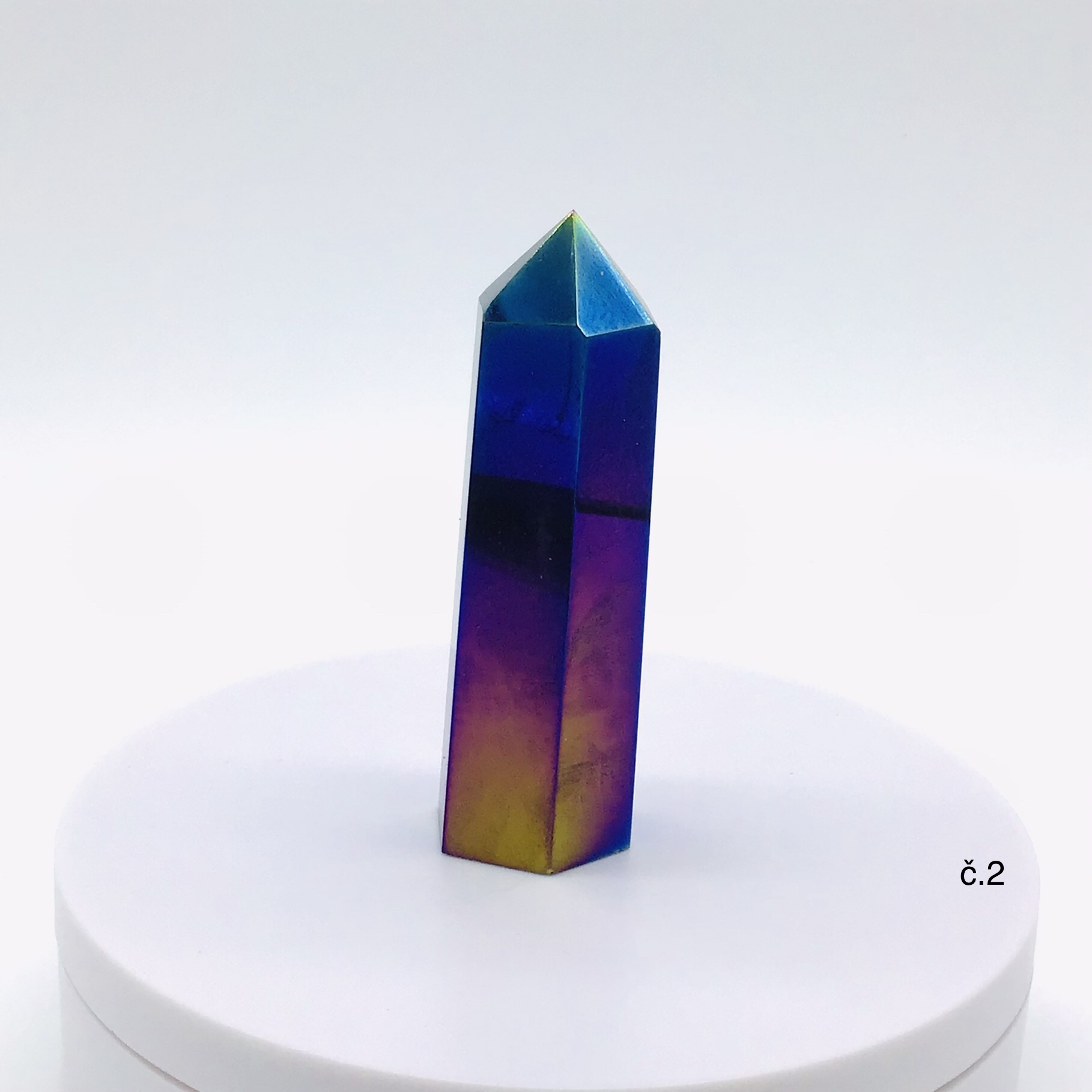 Obsidián titanová aura