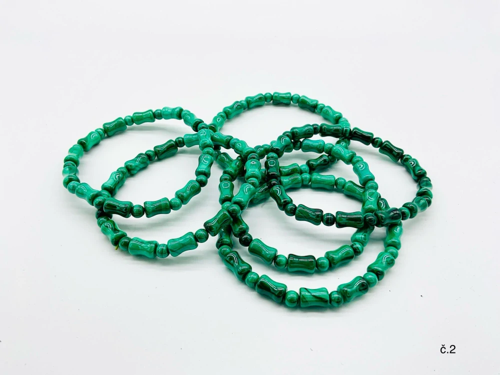Malachitové náramky