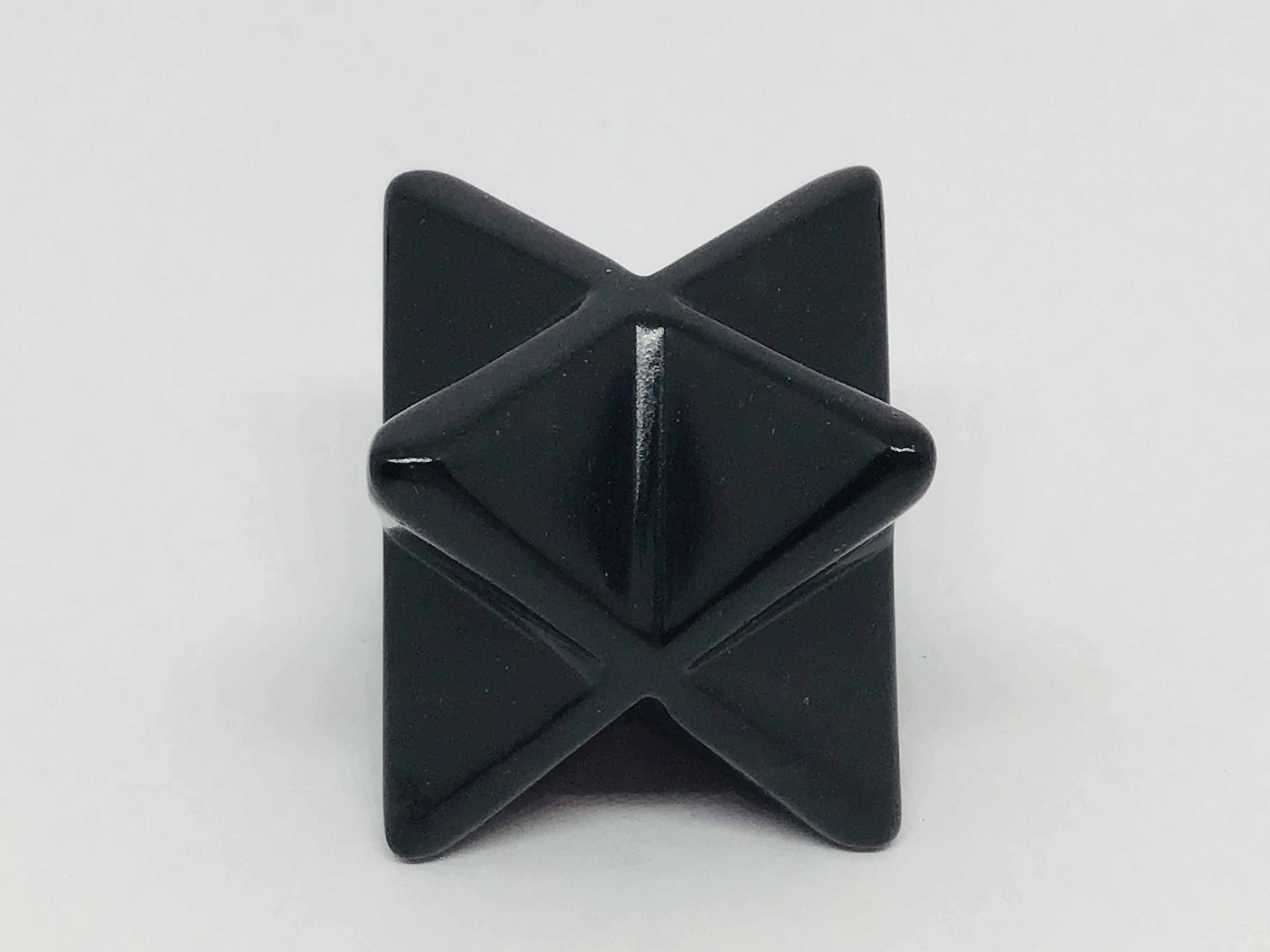 Šungitová merkaba leštěná