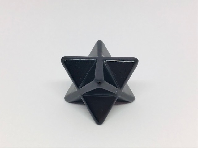 Šungitová merkaba leštěná