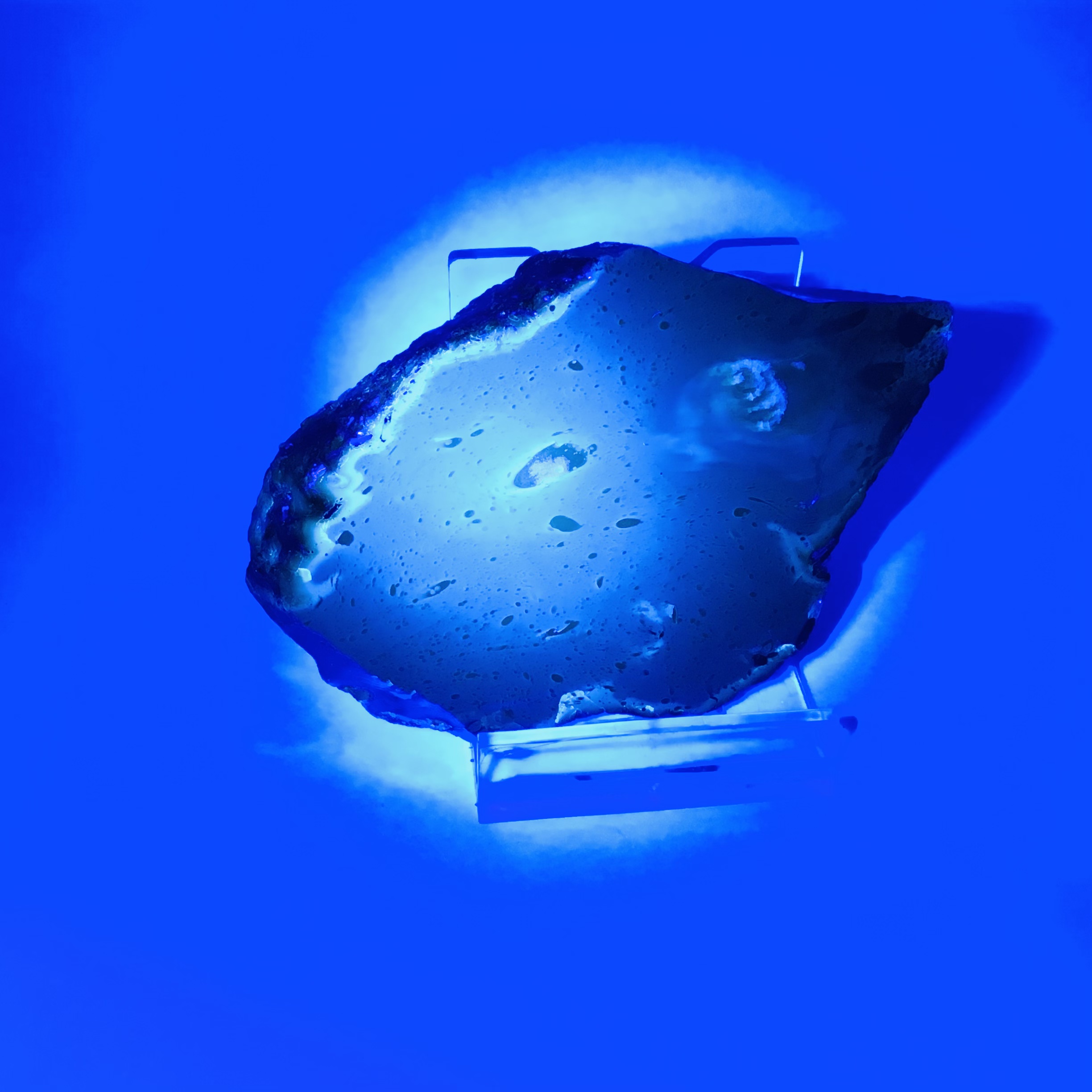 Modrý jantar-Sumatra