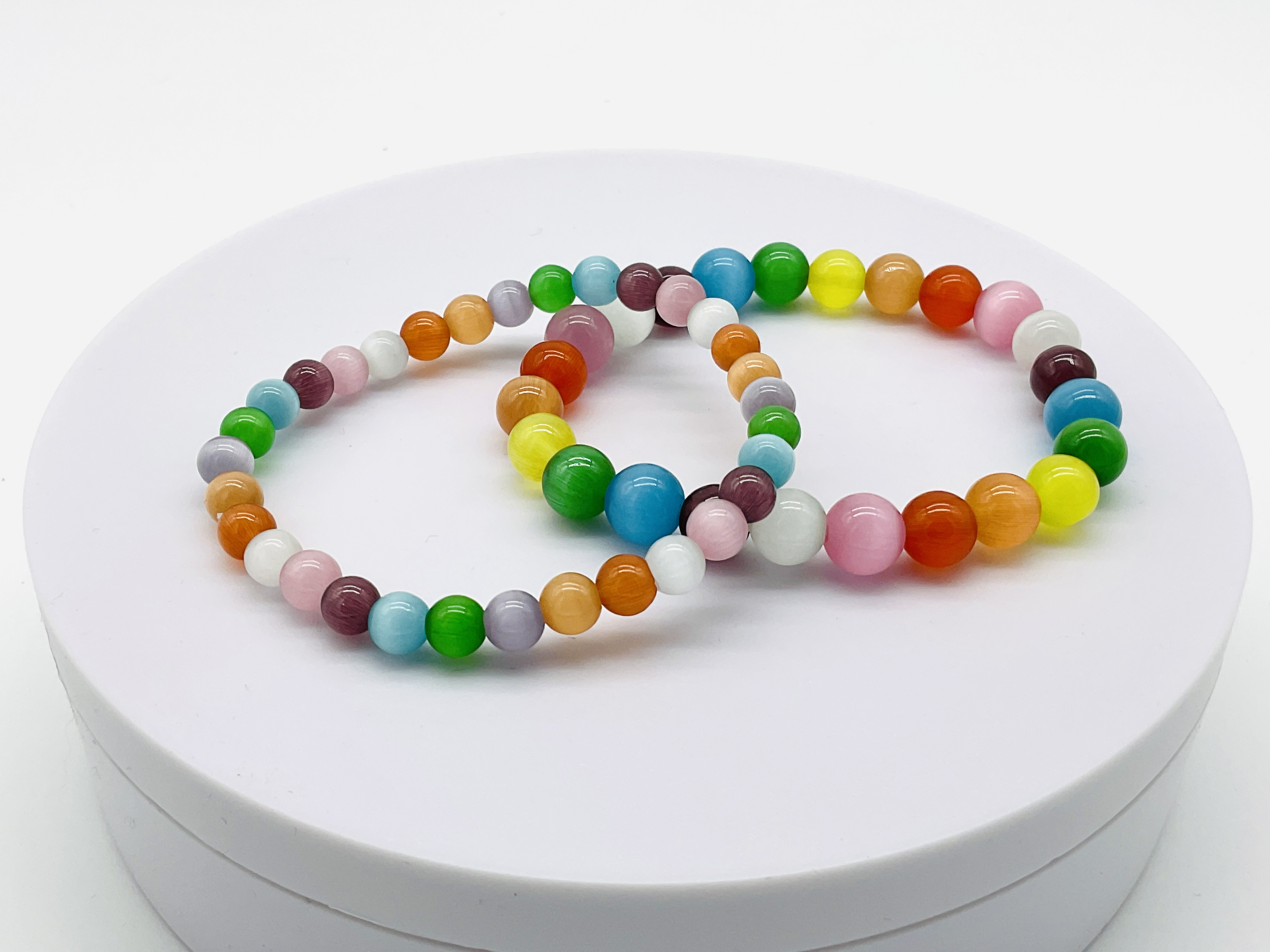 Selenit aura náramek