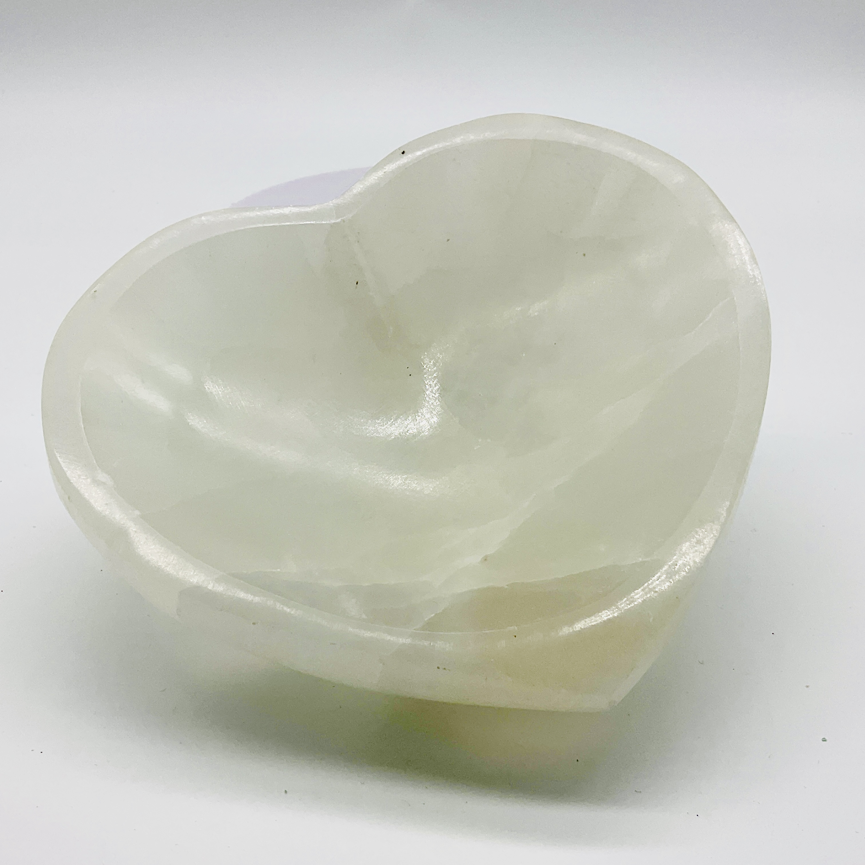 Selenitová miska-srdce