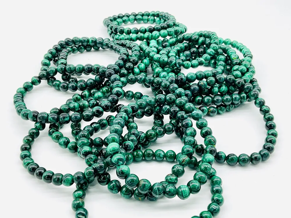 Malachitové náramky