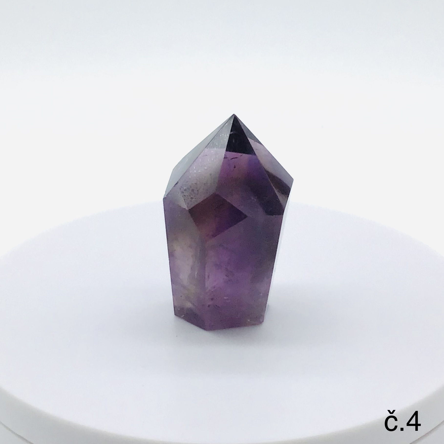 Ametyst broušené hroty