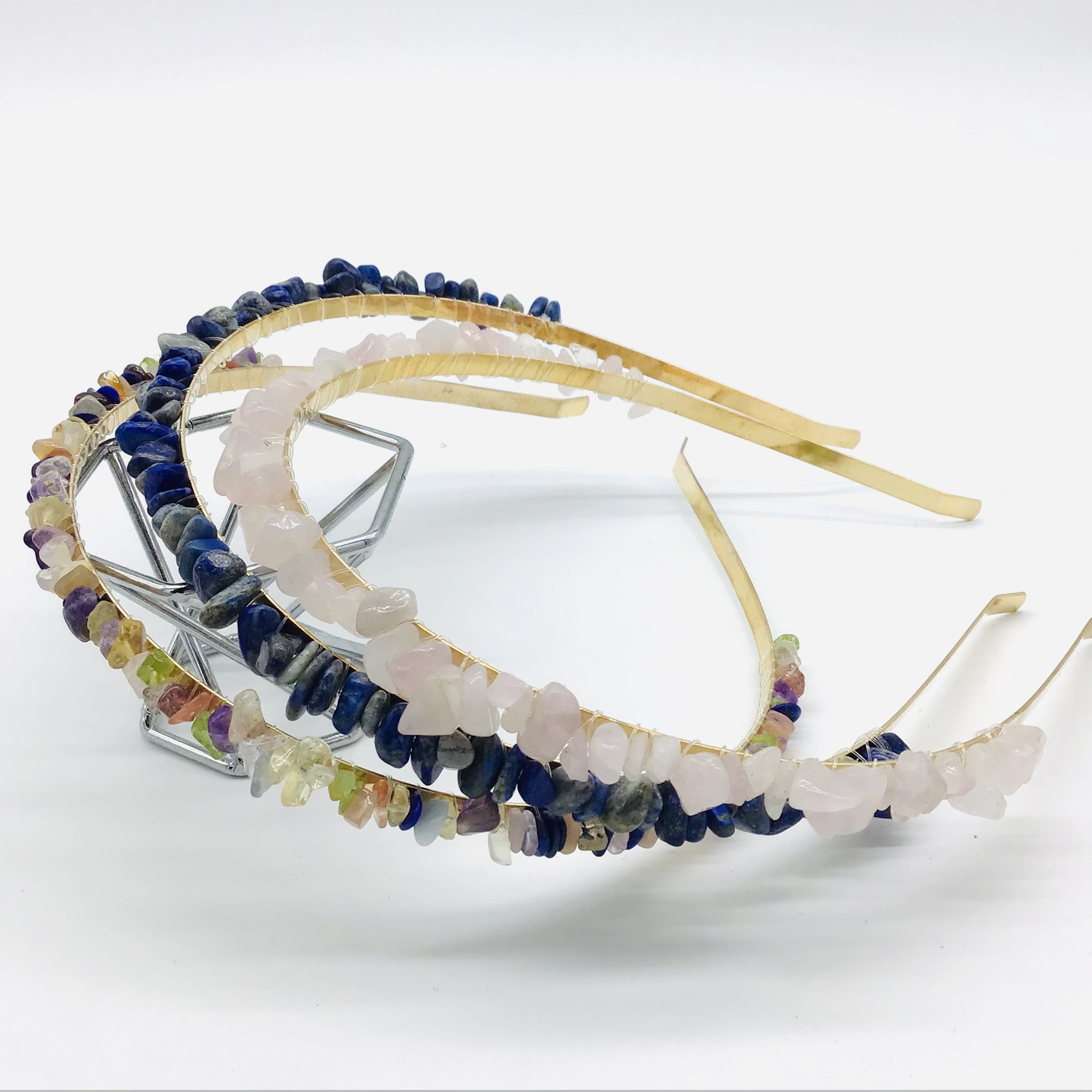 Čelenka s minerály