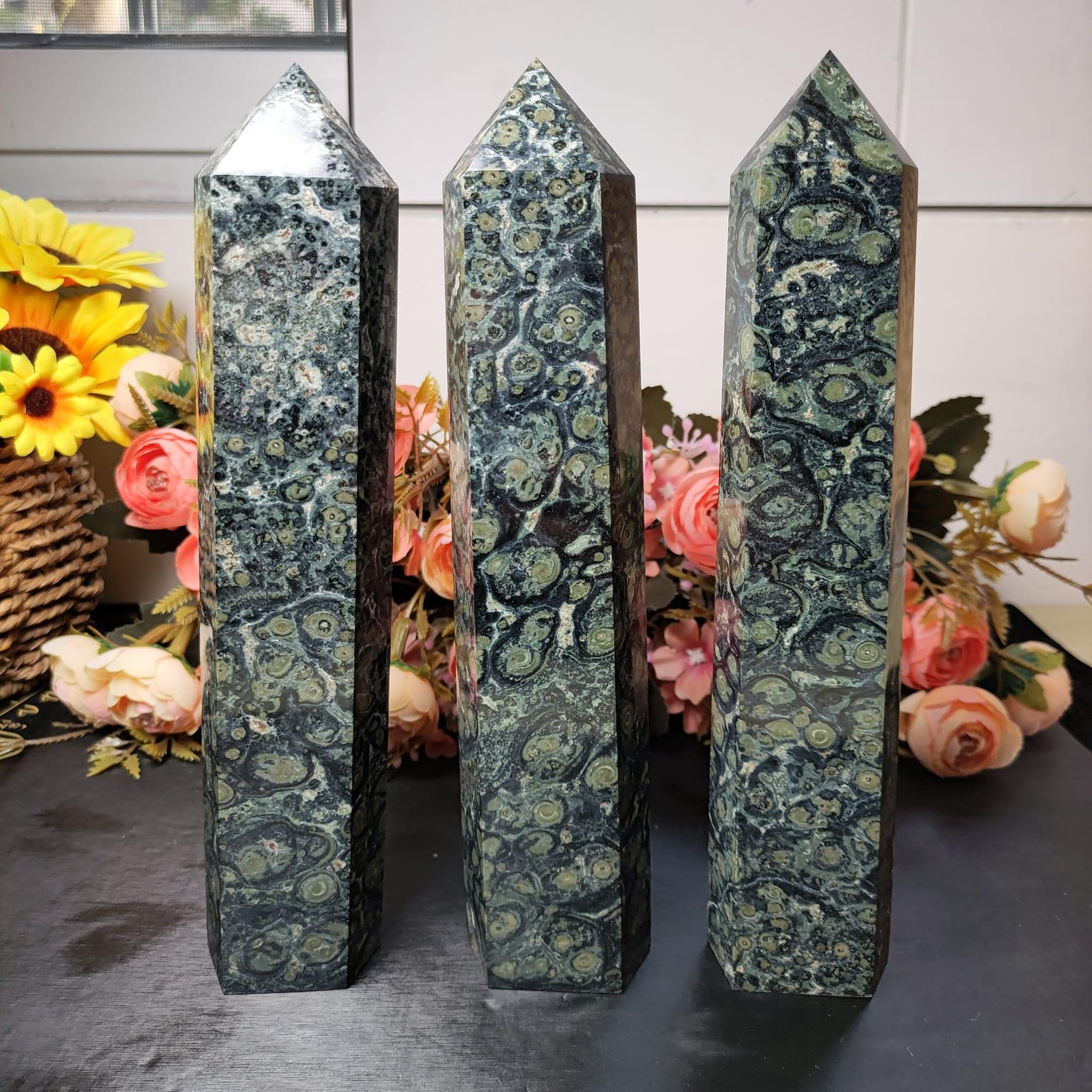 Jaspis kambaba obelisk