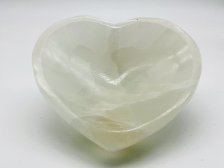 Selenitová miska-srdce