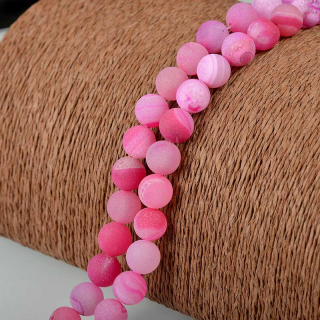 Achátové korálky 8 mm