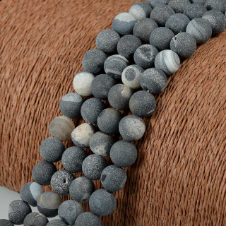 Achátové korálky 12 mm