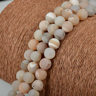 Achátové korálky 8 mm