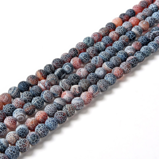 Achátové korálky 8 mm