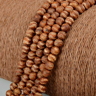 Achátové korálky 8 mm