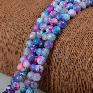 Achátové korálky 8 mm