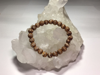 Achátový náramek 8 mm