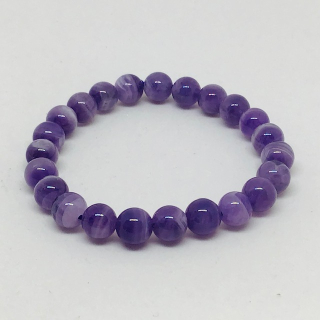 Náramek Ametyst chevron