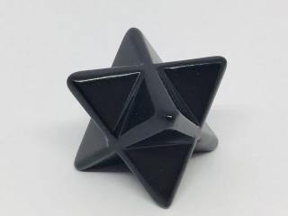 Šungitová merkaba leštěná