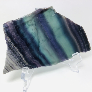 Fluorit duhový-leštěný plát