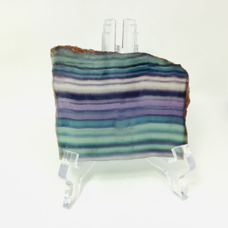 Fluorit duhový- leštěný plát