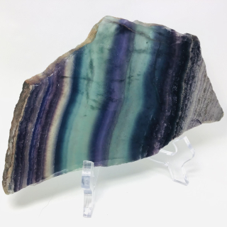 Fluorit duhový-leštěný plát